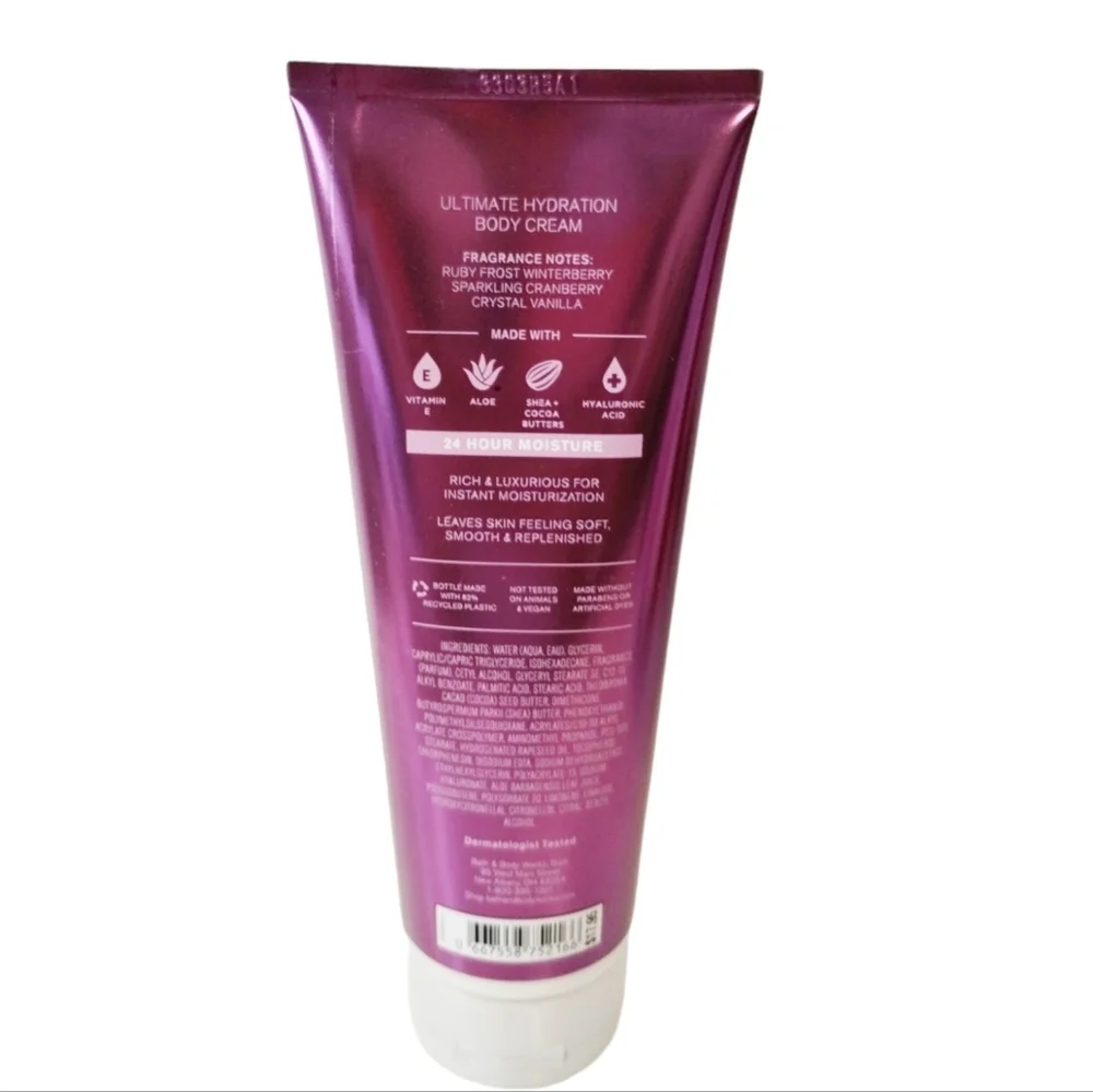 Bath and Body Works WINTERBERRY WONDER Ultimate Hydrating Body‎ Cream SALE 3x$33